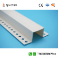 Exterior wall pvc right angle U-shaped groove